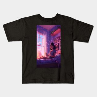 Lofi Girls Dreamscapes Kids T-Shirt